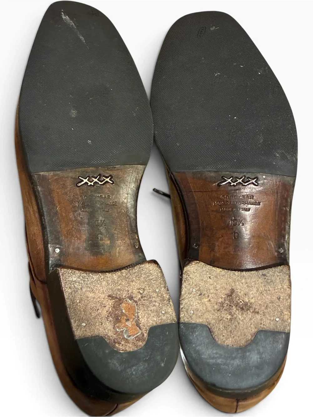 Ermenegildo Zegna XXX Couture Antique Leather Derby